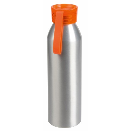 Aluminiowa butelka COLOURED, pomarańczowy 56-0304429