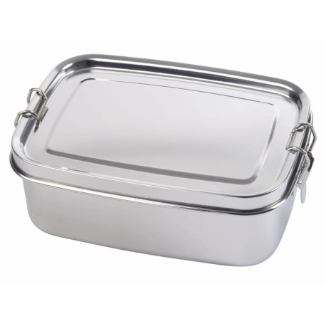 Lunch box STRONG BREAK, srebrny 56-0306039