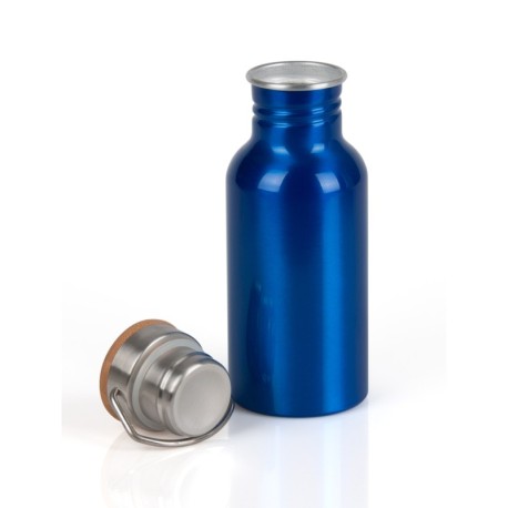 Aluminiowa butelka ECO TRANSIT, niebieski 56-0603153