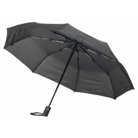 Automatyczny, wiatroodporny parasol kieszonkowy PLOPP, czarny 56-0101261
