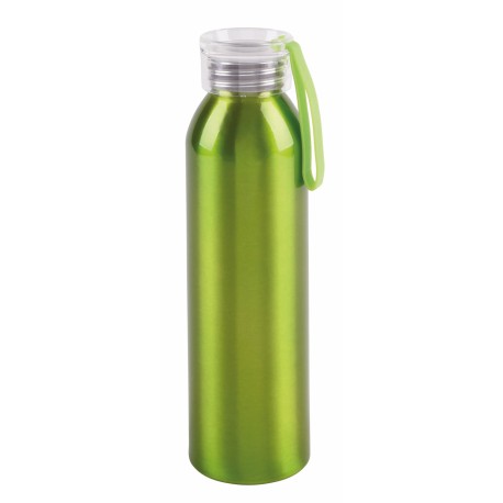 Aluminiowa butelka LOOPED, zielone jabłko 56-0304480
