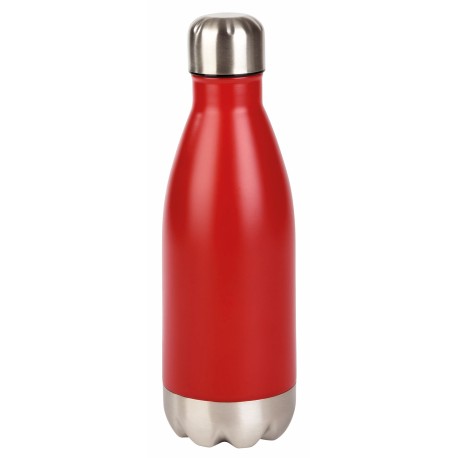 Butelka stalowa PARKY, czerwony, srebrny 56-0304504