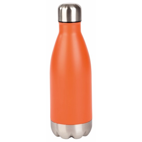 Butelka stalowa PARKY, pomarańczowy, srebrny 56-0304506