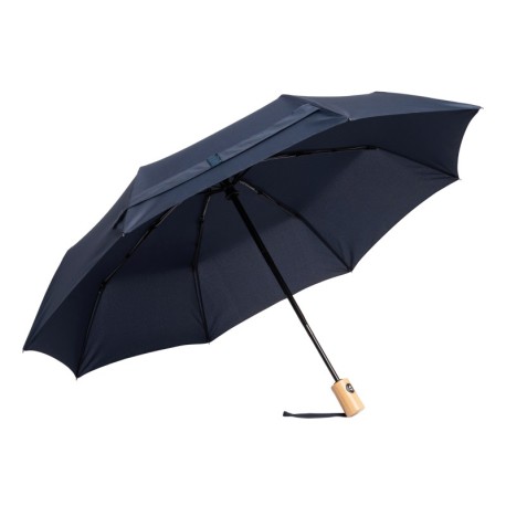 Automatyczny, wiatroodporny parasol kieszonkowy CALYPSO, granatowy 56-0101270