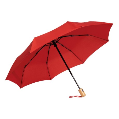 Automatyczny, wiatroodporny parasol kieszonkowy CALYPSO, czerwony 56-0101273