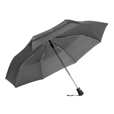 Automatyczny, wiatroodporny, kieszonkowy parasol BORA, szary 56-0101283
