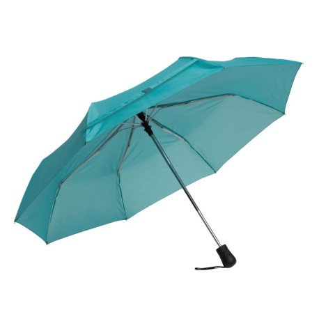 Automatyczny, wiatroodporny, kieszonkowy parasol BORA, turkusowy 56-0101284