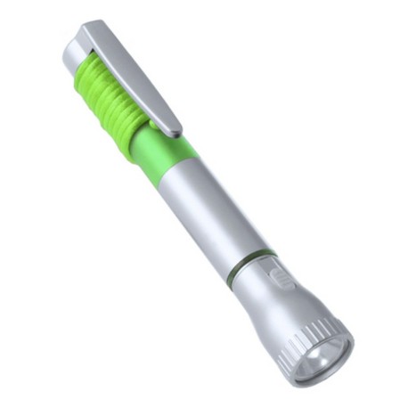 Latarka 2 LED, długopis V1654-10