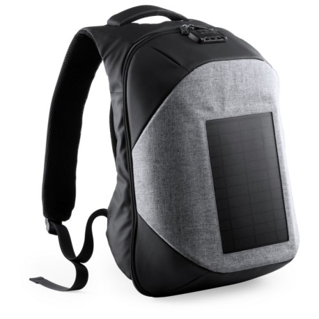 Nieprzemakalny plecak na laptopa 15 i tablet 10, ładowarka słoneczna V0713-19