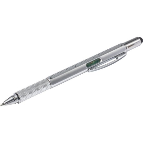 Długopis wielofunkcyjny, touch pen, linijka, poziomica V1919-32
