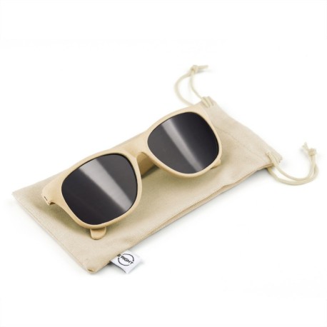 Okulary przeciwsłoneczne ze słomy pszenicznej B'RIGHT | Adam V7375-00