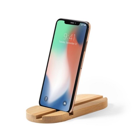 Bambusowy stojak na telefon, stojak na tablet V0266-17