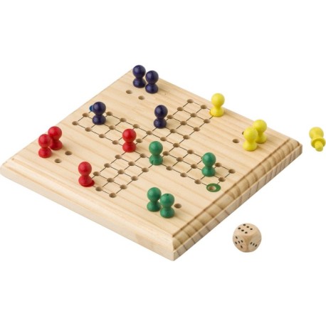 Drewniana gra planszowa Chińczyk V0294-16
