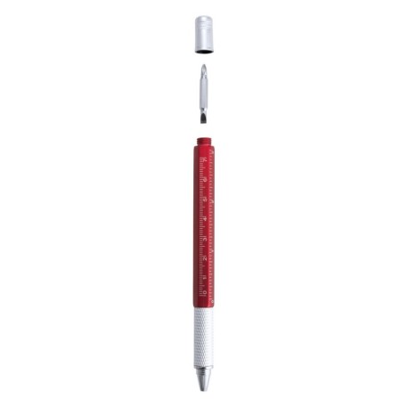 Długopis wielofunkcyjny, linijka, poziomica, śrubokręt V7799-05