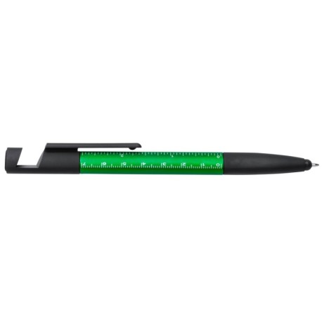 Długopis wielofunkcyjny, czyścik do ekranu, linijka, stojak na telefon, touch pen, śrubokręty V1849-06
