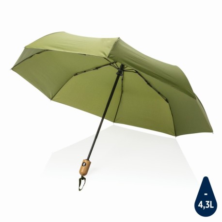 Bambusowy parasol automatyczny 21 Impact AWARE™ RPET P850.617
