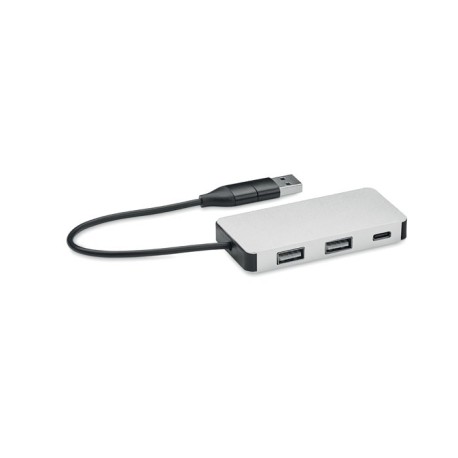 3-portowy hub USB kabel 20cm MO2142-14