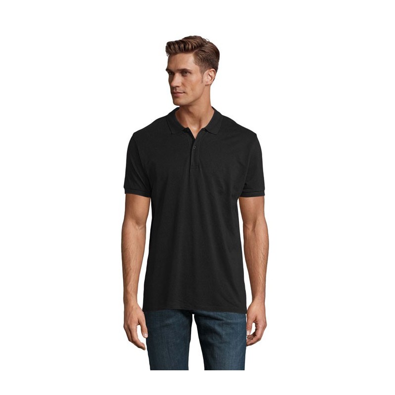 PLANET Męskie POLO 170g S03566-BK-XXL