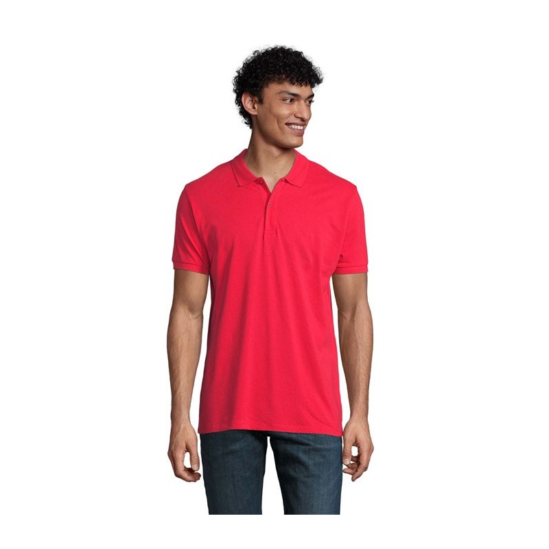 PLANET MEN polo 170g S03566-RD-3XL