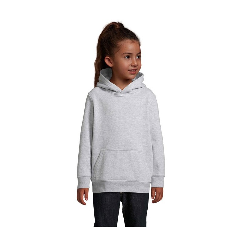 CONDOR KIDS Bluza z kapture S04238-GY-XXL