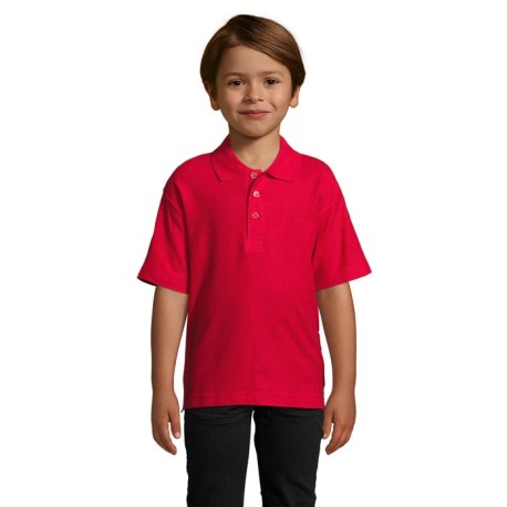 SUMMER II KIDS Polo 170g S11344-RD-3XL