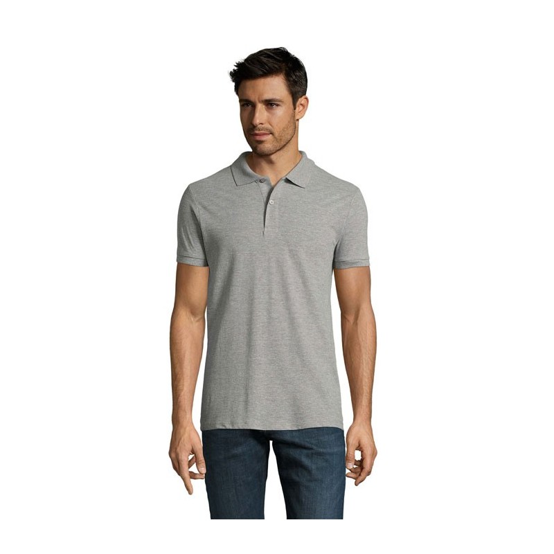 PERFECT MEN Polo 180g S11346-GY-5XL