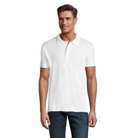 PERFECT MEN Polo 180g S11346-WH-5XL