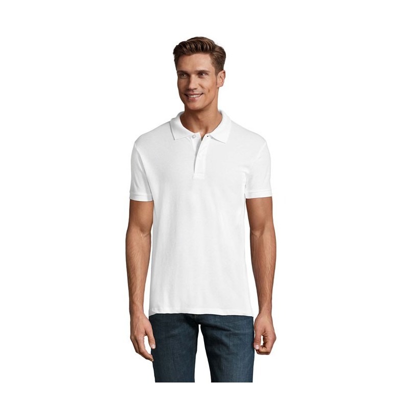 PERFECT MEN Polo 180g S11346-WH-5XL