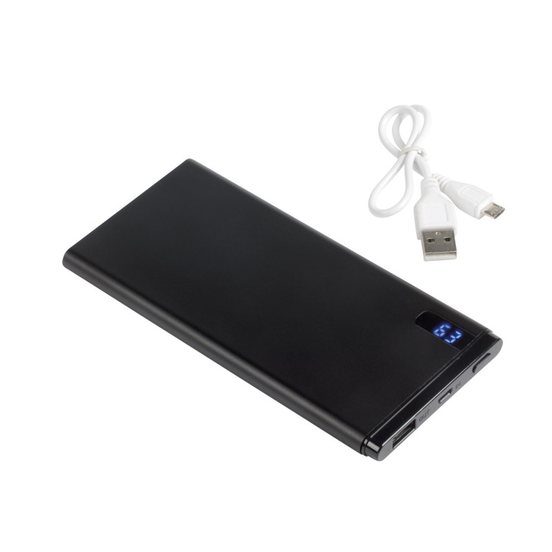 Powerbank INDICATOR, czarny 58-8105017