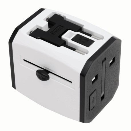 Adapter podróżny TRAVEL POWER, biały 56-0402712