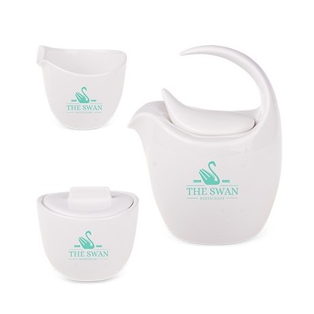 Zestaw kawowy Swan Coffee Set S_302_RA-210