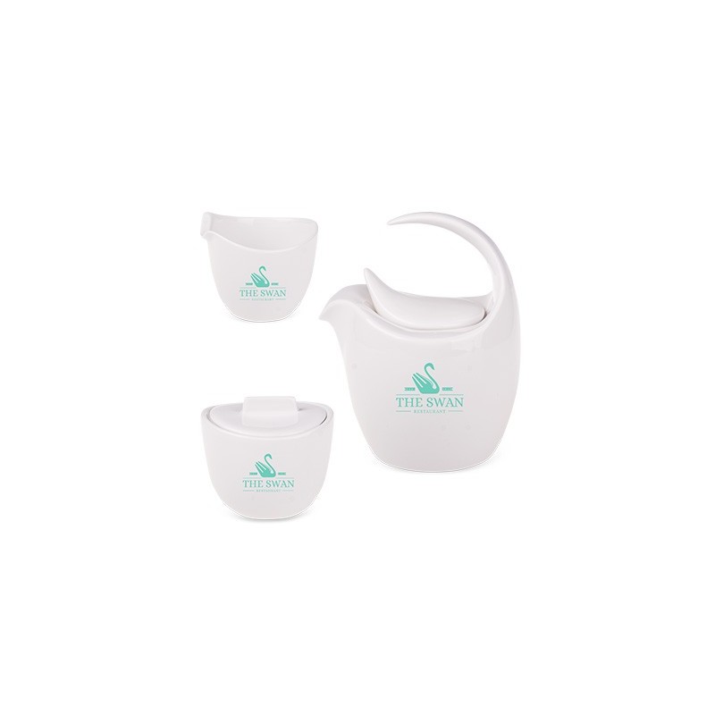 Zestaw kawowy Swan Coffee Set S_302_RA-210