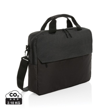 Torba na laptopa 15,6 AWARE™ Kazu, poliester z recyklingu P732.171