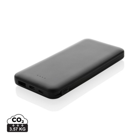 Power bank 10000 mAh Lockhart, zintegrowane kable P322.431