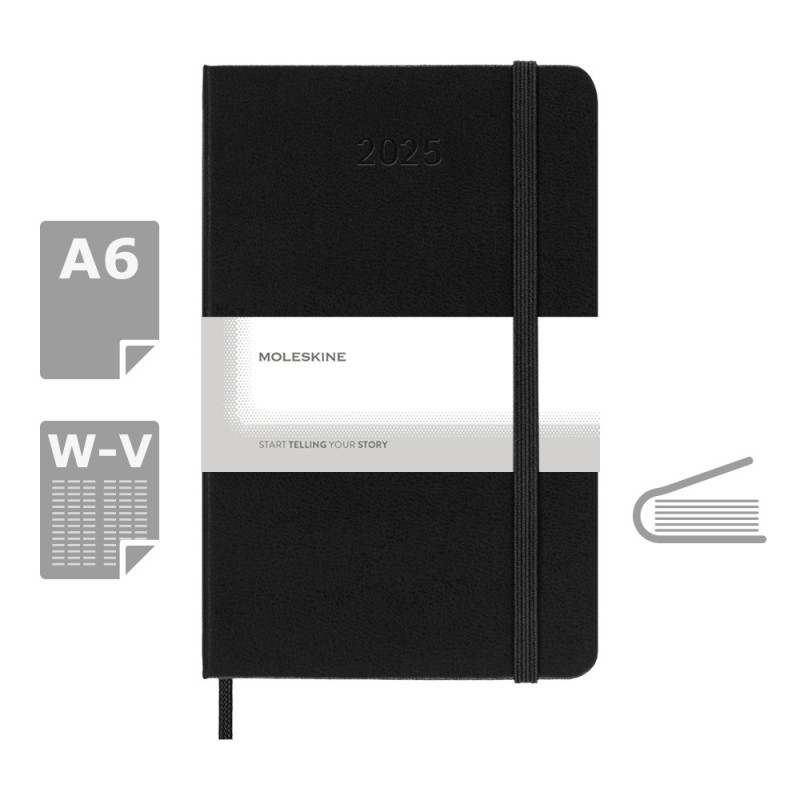 Kalendarz MOLESKINE VM296-03/2025