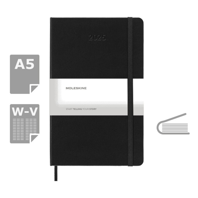 Kalendarz MOLESKINE VM397-03/2025