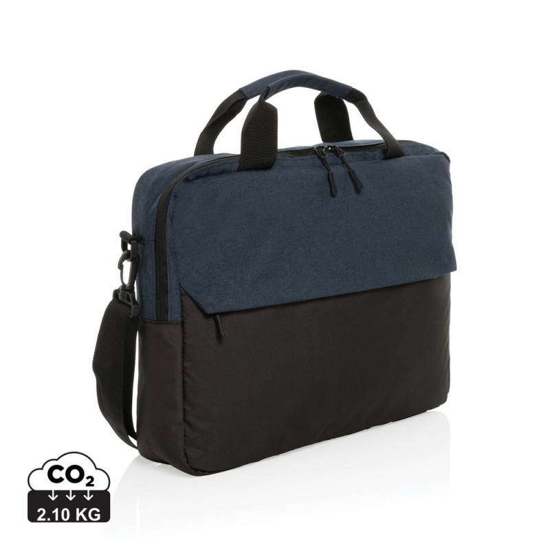 Torba na laptopa 15,6 AWARE™ Kazu, poliester z recyklingu P732.175