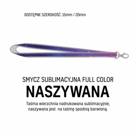 Smycz naszywana