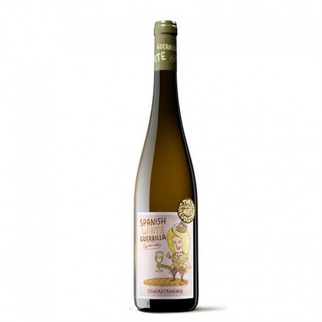 Spanish White Guerilla Gewurztraminer - wino białe wytrawne V6732-00/2012