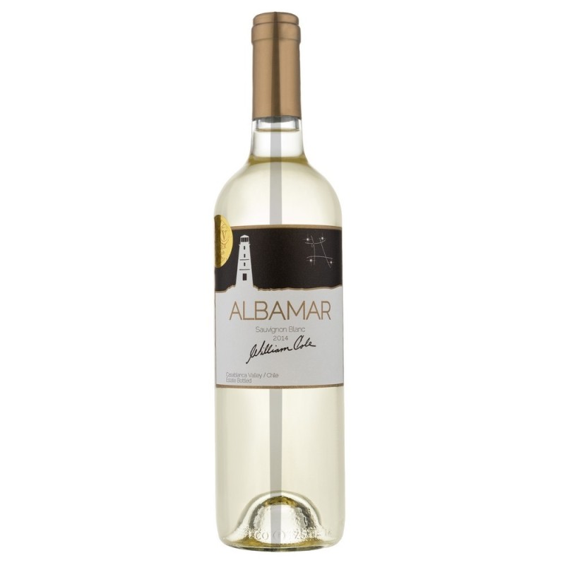 Albamar Sauvignon Blanc - wino białe wytrawne V6063-00/2014