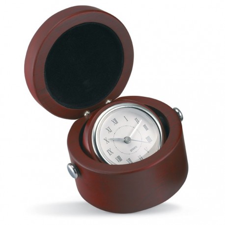 Zegar w drewnianym pudełku KC2666-40