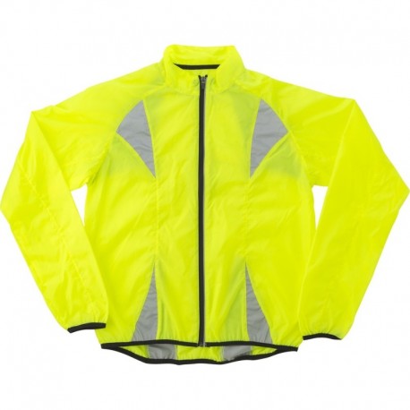 Fluorescencyjna kurtka dla biegaczy, odblaskowe paski V7144-08