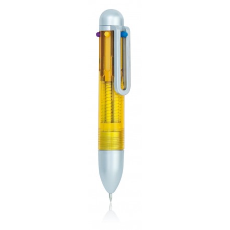 Mini długopis, wielokolorowy wkład V1480-08