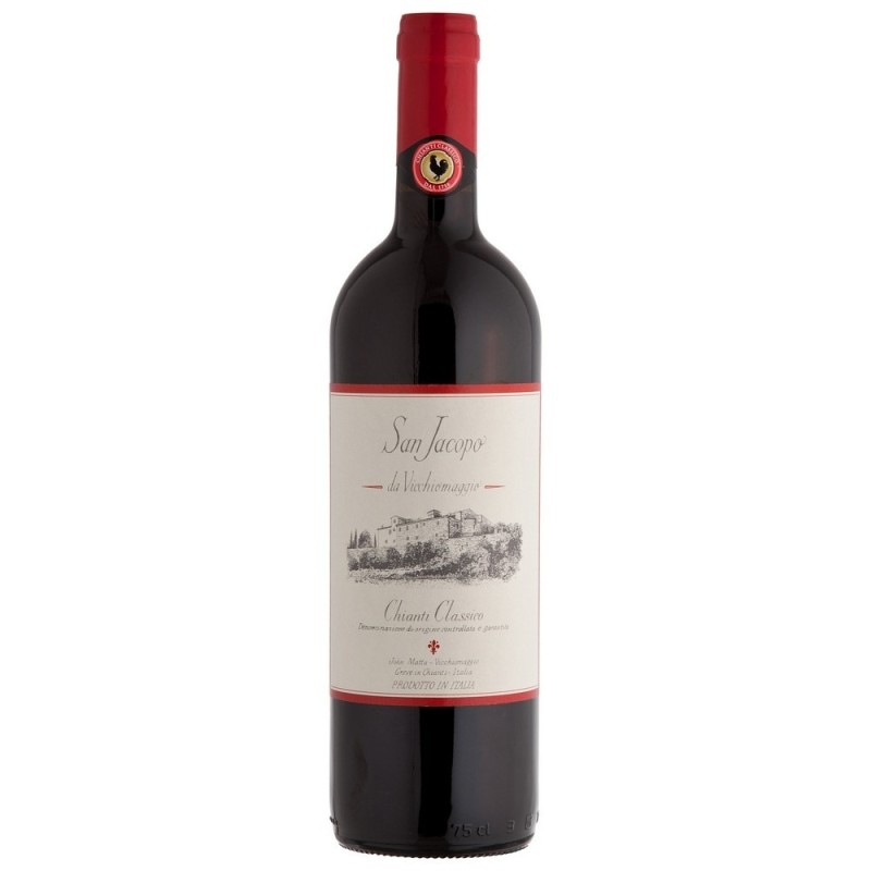 San Jacopo da Vicchiomaggio Chianti Classico - wino czerwone wytrawne V5390-00/2015