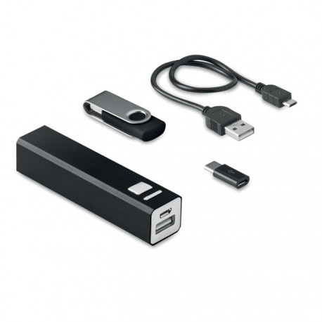 Zestaw USB 8GB i power bank MO9150-03